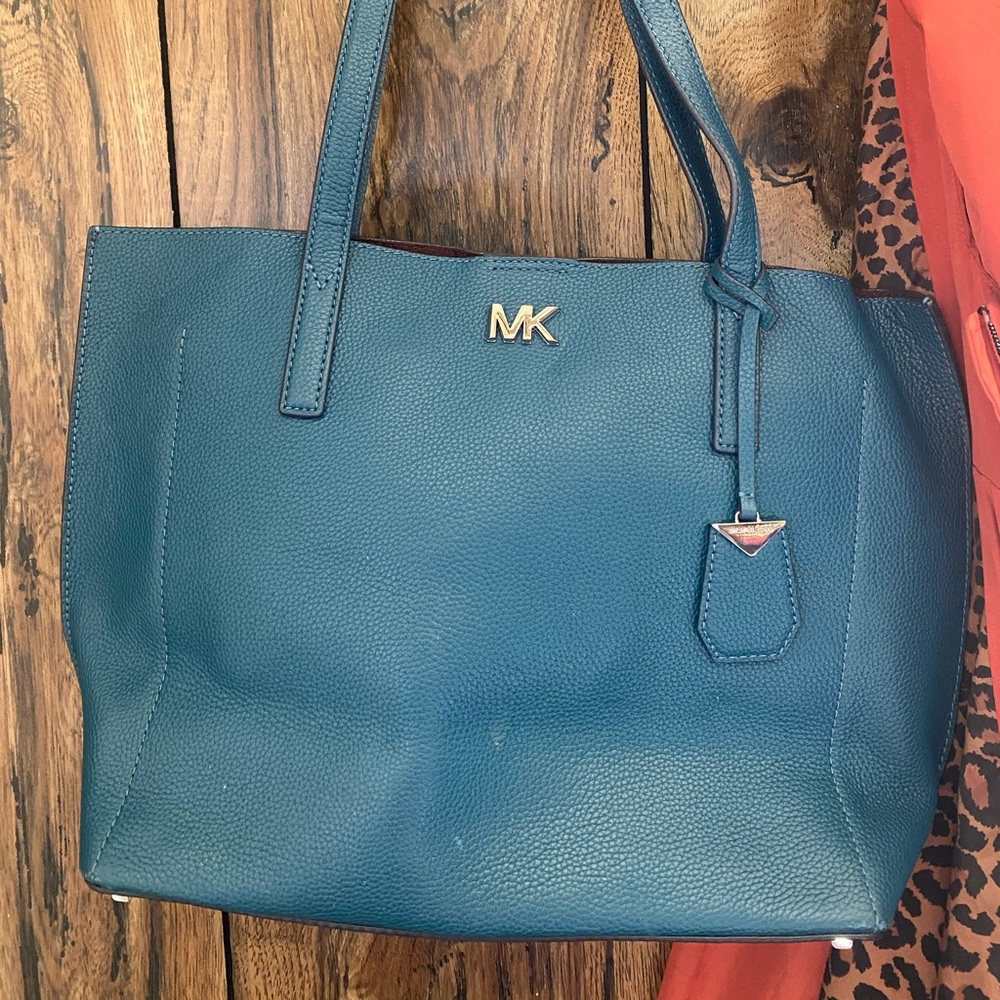MK purse for sale teal $75